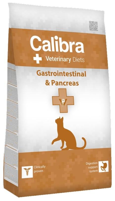 Hrana uscata pentru pisici Calibra Veterinary Diets Gastrointestinal&Pancreas 2kg