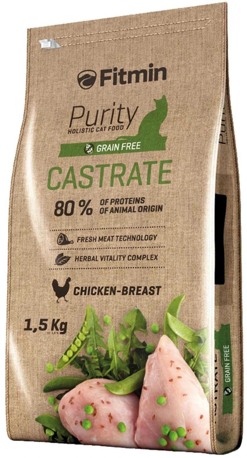 Hrana uscata pentru pisici Fitmin Purity Castrate 1.5kg