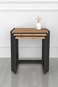 Masuta de cafea, reviste Fabulous Metal Nesting Pine/Black