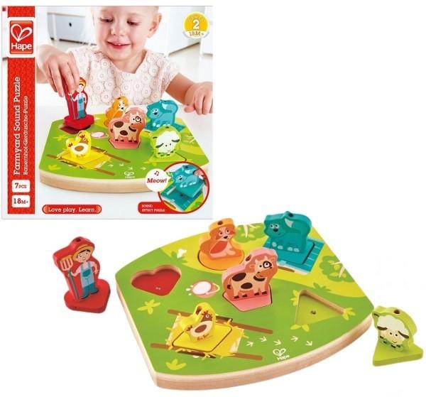 Jucarie bebelus Hape E1614 Ferma muzicală