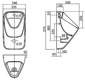Pisoar KOLO Nova Pro (M36000000)