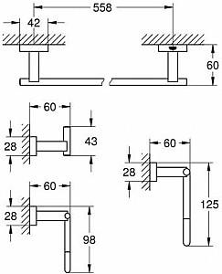 Accesoriu Grohe Essentials 4 in 1 (40778001)