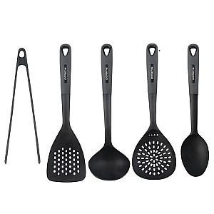 Set ustensile de bucatarie Polaris Kontur-5N, Negru