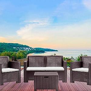Set mobila de gradina BICA Alabama 2 Brown