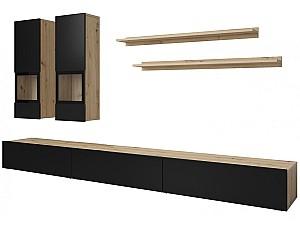 Living Helvetia Baros №10 2.7м (Artisan Oak/Black Matt)
