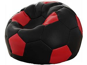 Fotoliu puf Mirjan24 Ksante 500 L (Black/Red)