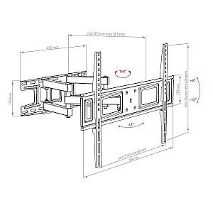 Suport pentru televizor Arm Media LCD-418