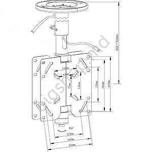 Suport pentru televizor Kromax COBRA-2