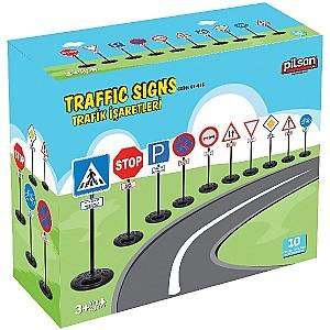 Jucarie interactiva Pilsan Indicatoare rutiere