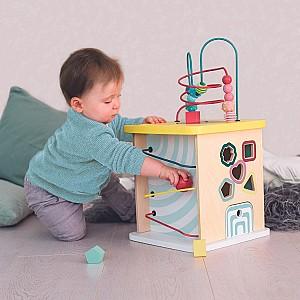 Jucarie interactiva Hape Cub Montessori E8503