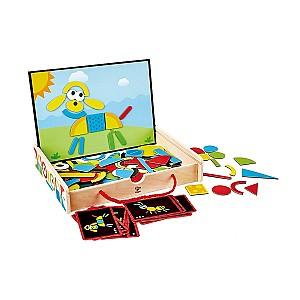 Jucarie interactiva Hape Valiza cu magneți