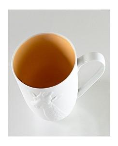 Set pentru ceai si cafea Alir PASTELLE GIRAFA 510 ml (6 buc)