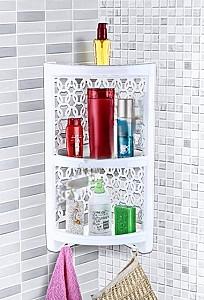 Raft pentru baie Polite P100/AK058 White/Transparent