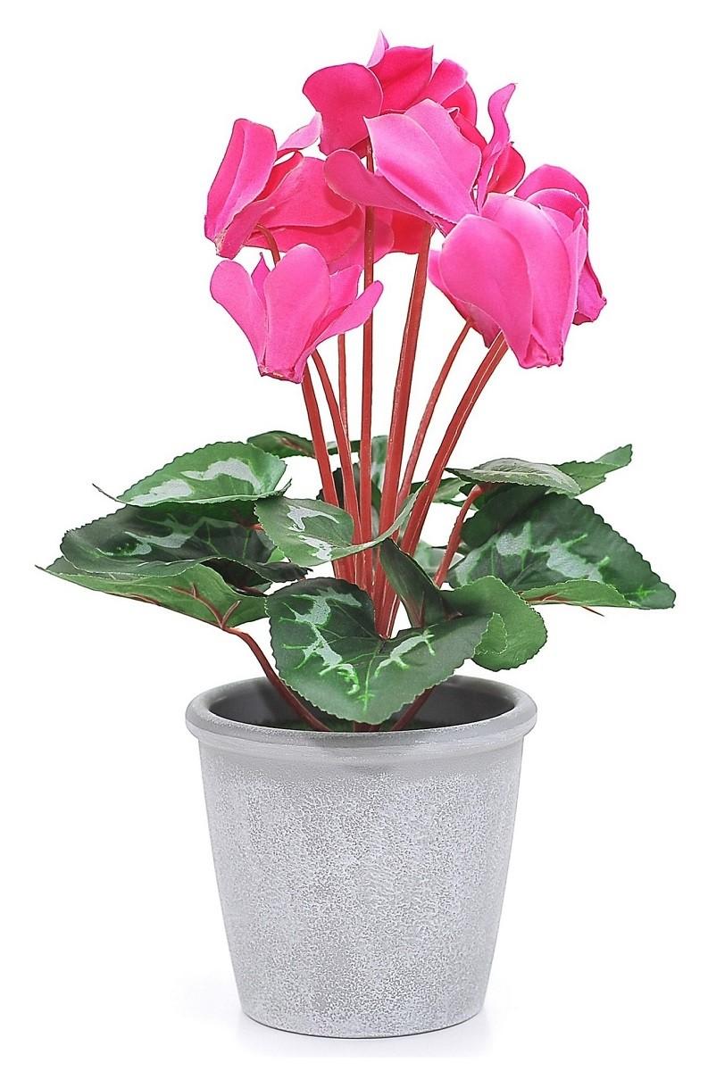 Flori artificiale Casa Masa Cyclamen în ghiveci 33 cm