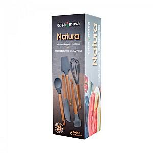 Set ustensile de bucatarie Casa Masa Natura 5 piese