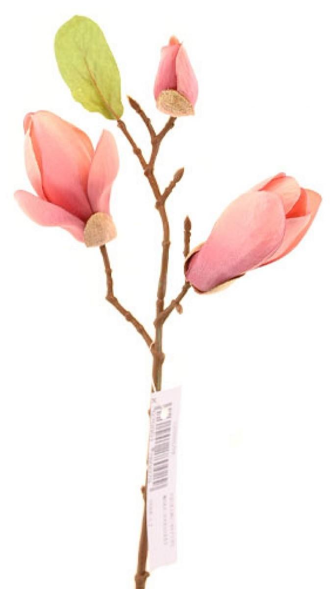 Flori artificiale Casa Masa Magnolia 28 cm roz-intens