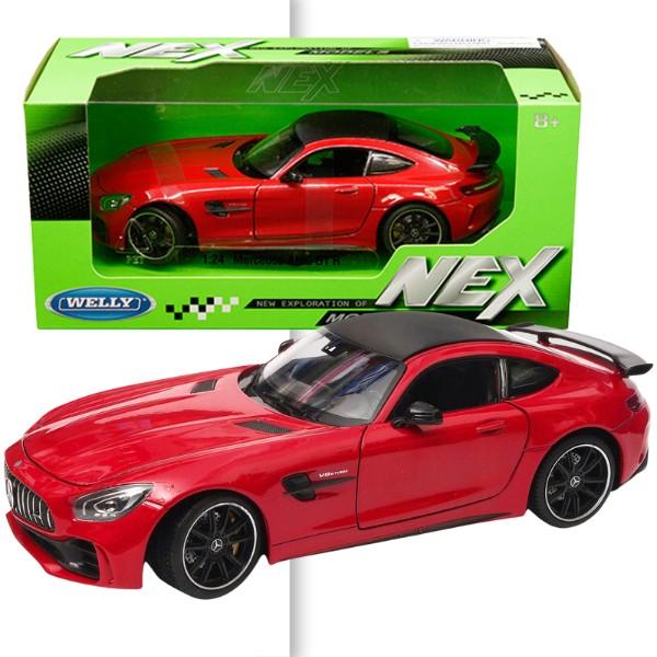 Masina jucarie Welly MERCEDES-AMG GT R 1:24
