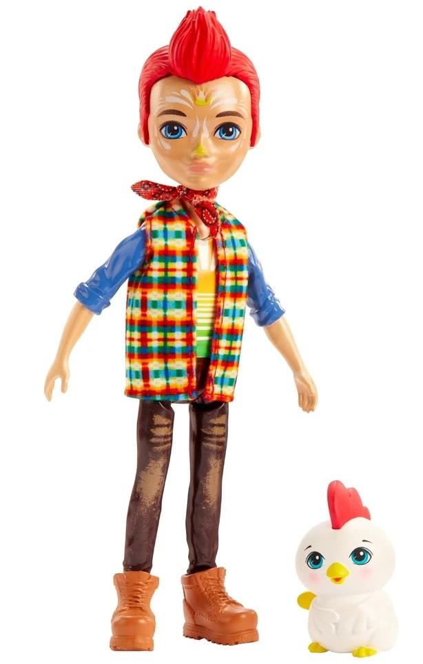 Papusa Enchantimals Redward Rooster & Cluck