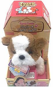 Jucarie interactiva Essa Toys Puppy Family Saint Bernard