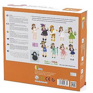 Jucarie interactiva VIGA Îmbracă fetița 44635