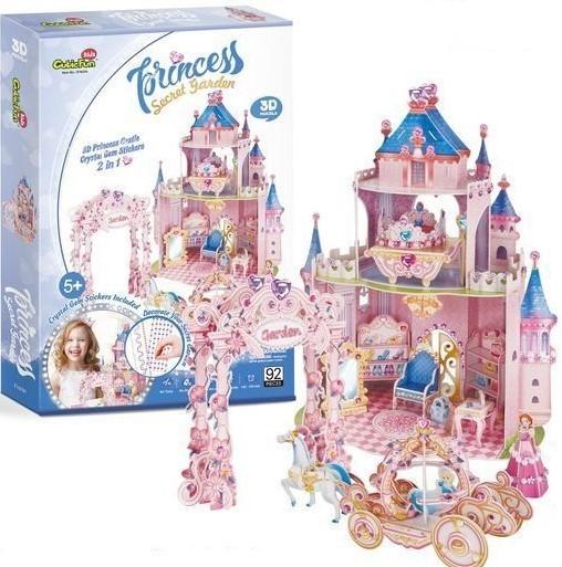 Puzzle CubicFun Grădina Secretă a Prințesei
