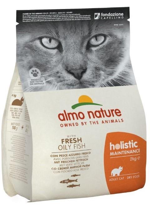 Hrana uscata pentru pisici Almo Nature HOLISTIC Maintenance Oily Fish 2kg
