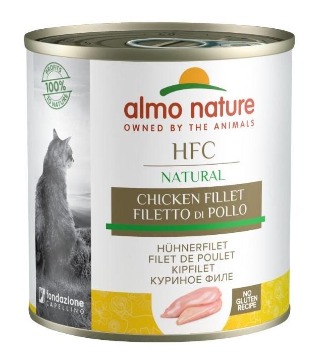 Hrana umeda pentru pisici Almo Nature HFC Can Natural Chicken Fillet 280g