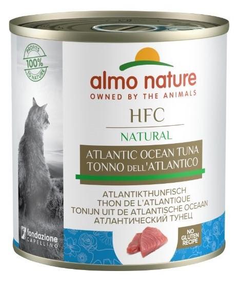 Hrana umeda pentru pisici Almo Nature HFC Can Natural Atlantic Tuna 280g