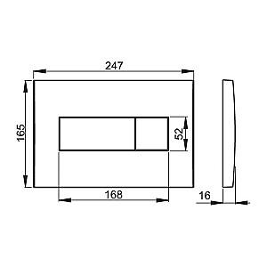Buton de scurgere Alcaplast M370 (82242)