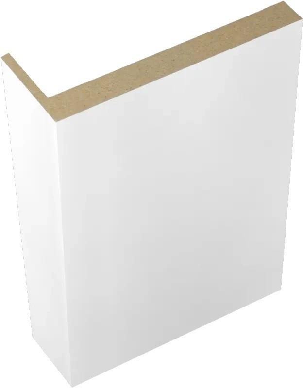 Pervaz pentru usa Velldoris Telescopic L 8mm 70x25x2200mm Emalit White