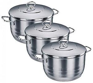 Set vase de gatit Korkmaz TRIO 6 buc