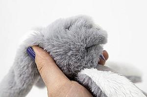 Jucarie bebelus BABYJEM Iepuras Gri