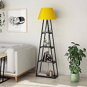 Lampadar DECO Pal Anthracite/Yellow
