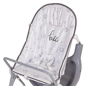 Scaun de masa simplu Polini Kids 152 Hippo Gray