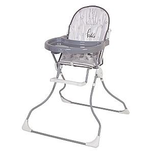 Scaun de masa simplu Polini Kids 152 Hippo Gray
