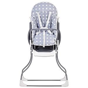 Scaun de masa simplu Polini Kids 152 Stele White/Gray