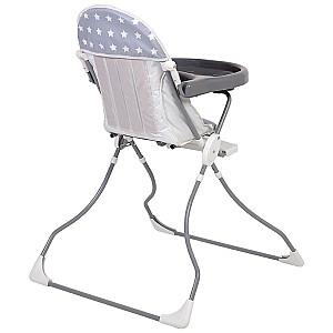 Scaun de masa simplu Polini Kids 152 Stele White/Gray
