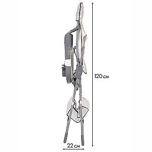 Scaun de masa simplu Polini Kids 252 Unicorn Hello Baby Gray