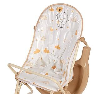 Scaun de masa simplu Polini Kids Elefant 152 Macchiato