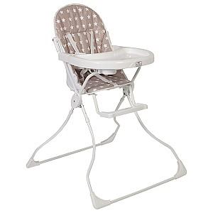 Scaun de masa simplu Polini Kids Stele 152 White Macchiato