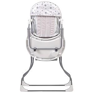 Scaun de masa simplu Polini Kids Stele 152 White Grey