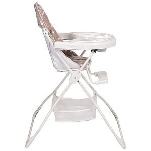 Scaun de masa simplu Polini Kids 252 Stele White-Macchiato