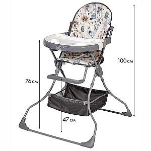 Scaun de masa simplu Polini Kids 252 Bufnita