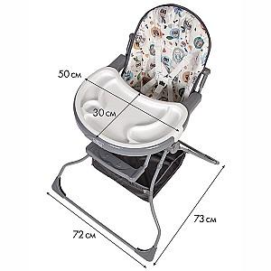 Scaun de masa simplu Polini Kids 252 Bufnita