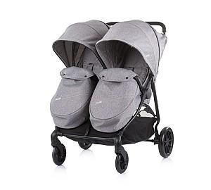 Carucior pentru gemeni Chipolino Top Stars KBTP02302GT grafit