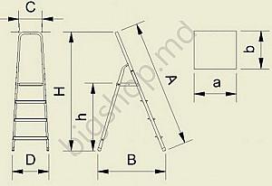 Scari Alve Eurostyl 1x7 (profesionala)