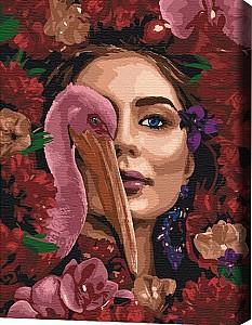 Tablou pe numere BrushMe Privirea junglei