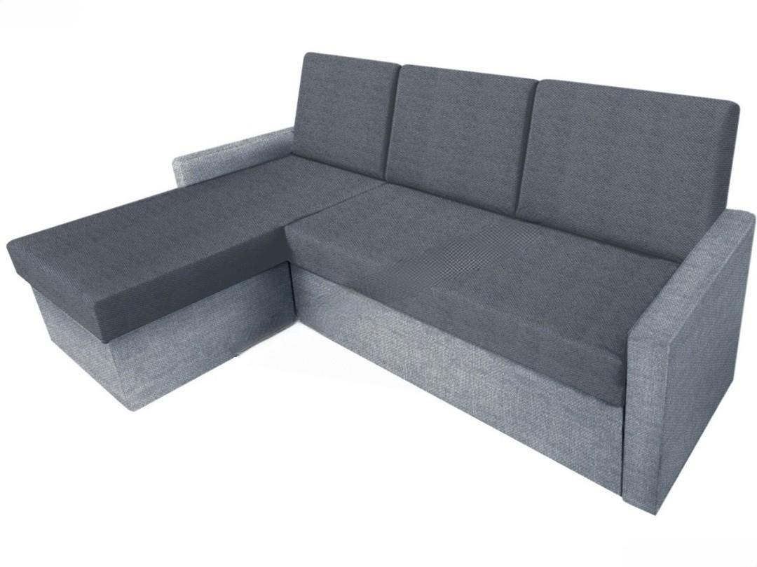 Canapea coltar Modern Leader Alaska 97/Alaska 08 Dark Gray/Gray
