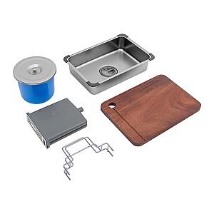 Chiuveta de bucatarie SanDonna HD9250 Crom Satin