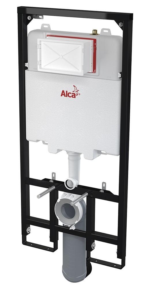 Instalatie wc incastrat cu cadru Alcaplast SADROMODUL SLIM AM1101/1200